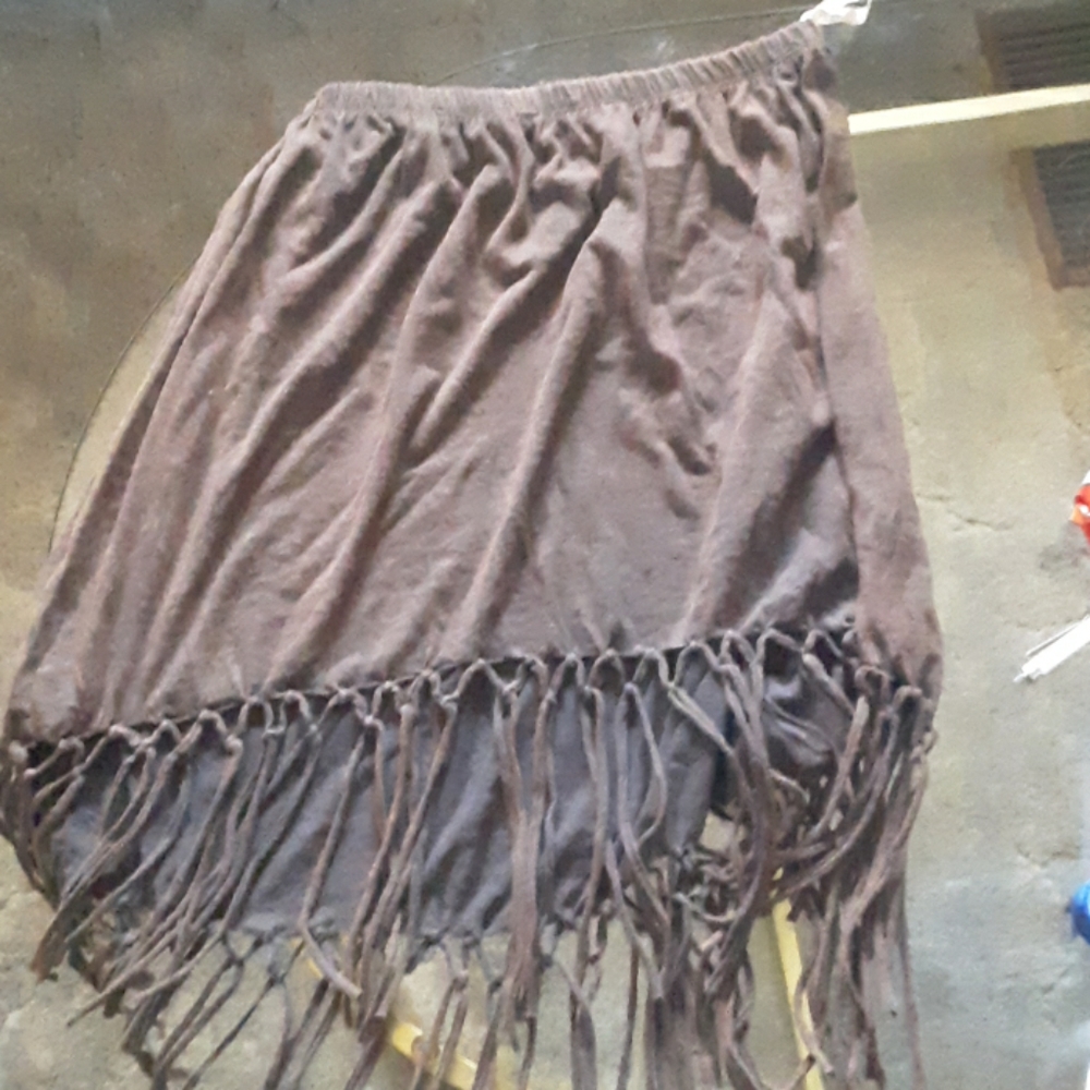 Threads for though skirt organic material